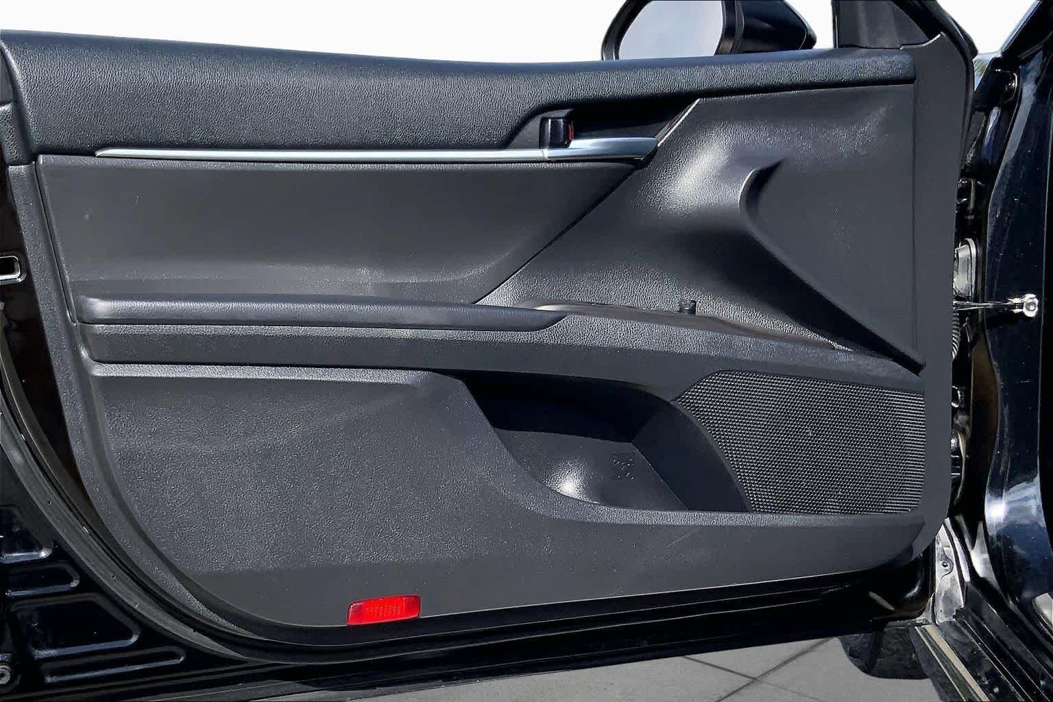 Used 2023 Midnight Black Metallic Toyota SE Nightshade image 21