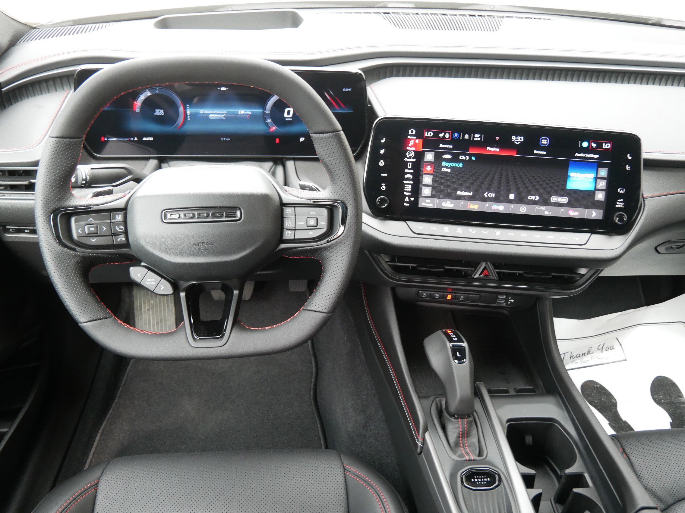 New 2026 Diamond Black Crystal Pearlcoat Dodge R/T Plus image 9