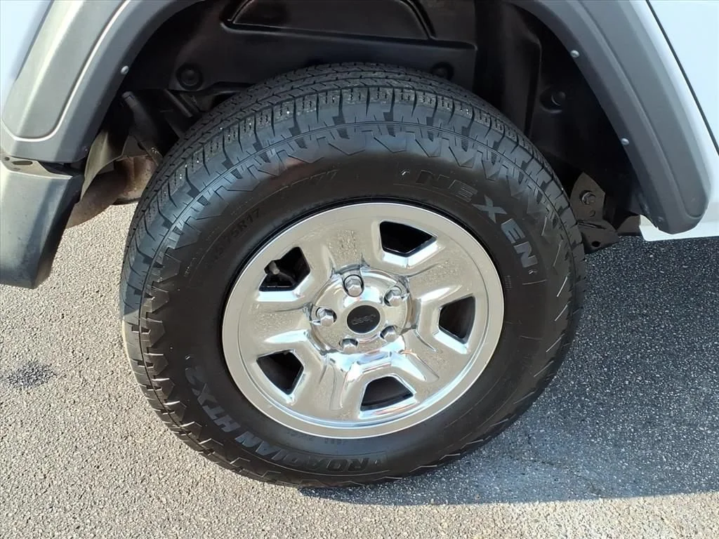 Used 2024 White Jeep 4-Door Sport 4x4 image 19