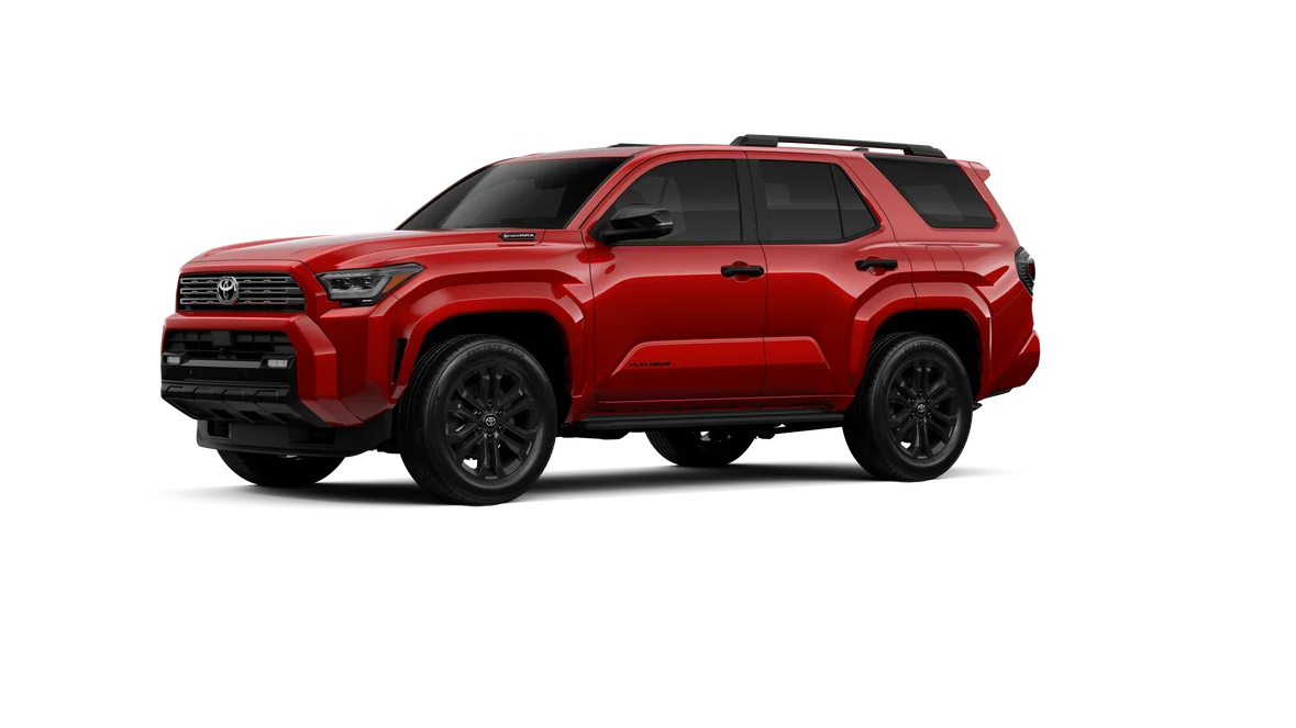 New 2026 Supersonic Red Toyota Platinum image 24