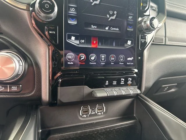 Used 2020 Diamond Black Ram Rebel image 38