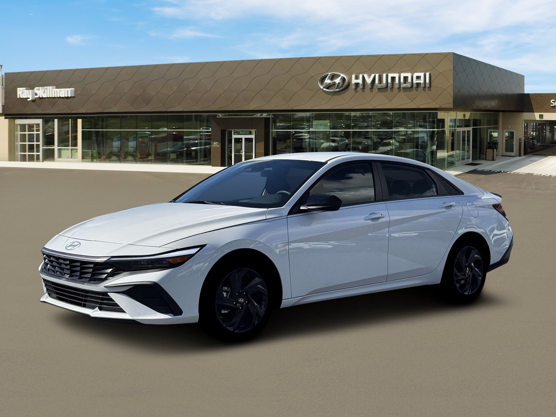 New 2026 Serenity White Hyundai SEL Sport image 3
