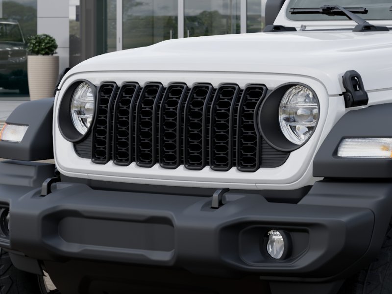 New 2026 Bright White Clearcoat Jeep Sport S 4-Door image 37
