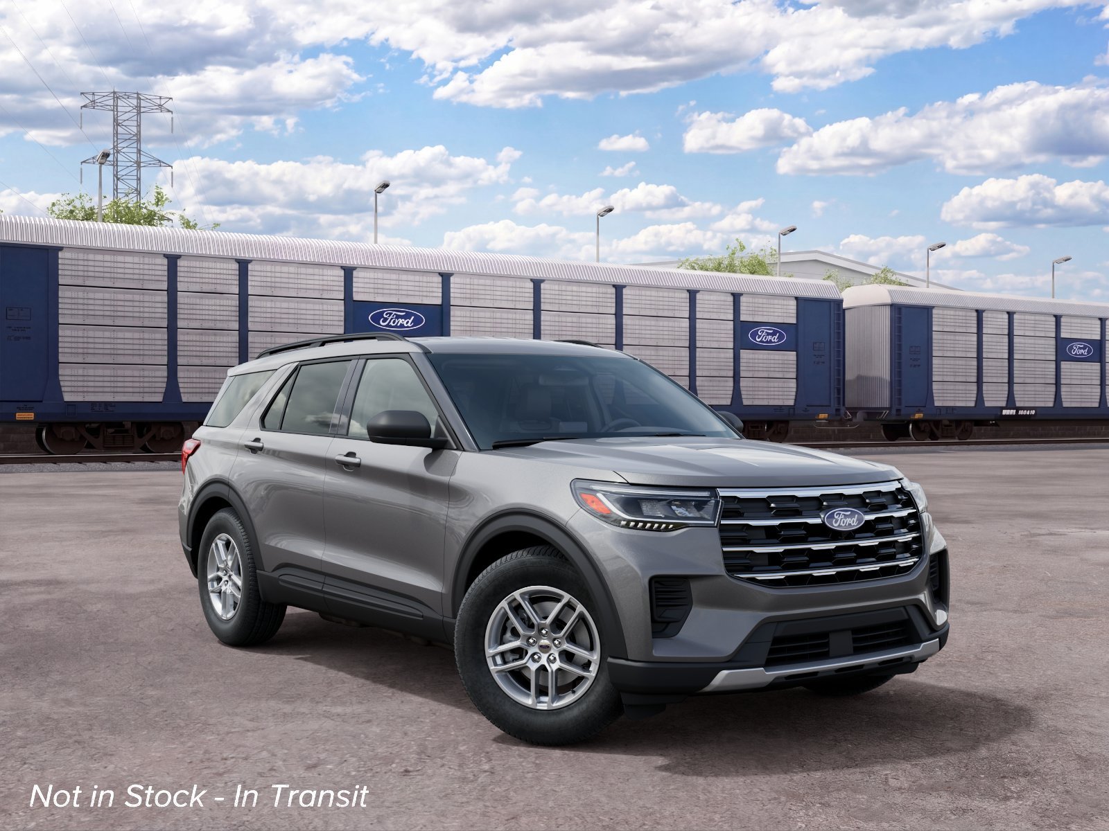 New 2027 Carbonized Gray Metallic Ford Active image 4