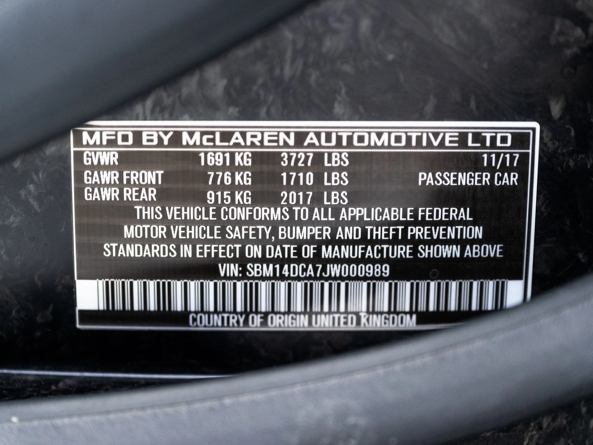 Used 2018 Quartz McLaren Luxury image 93