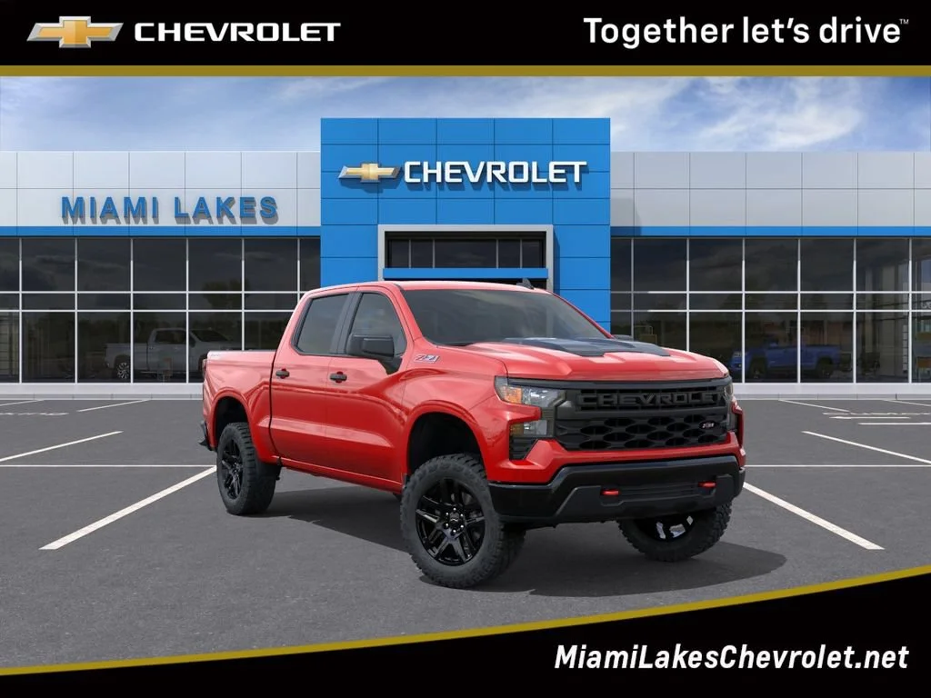 New 2026 Red Hot Chevrolet Custom Trail Boss image 1