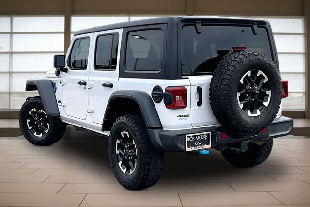 Used 2024 White Jeep Rubicon 4xe image 13