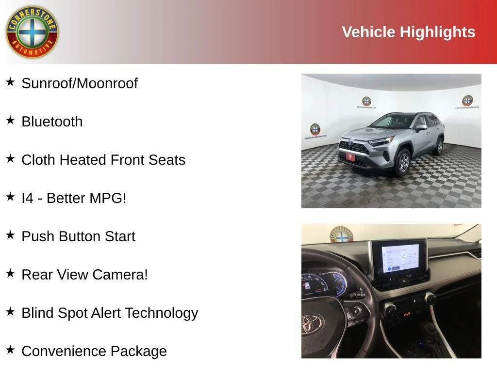 Used 2023 Toyota RAV4 XLE with VIN 2T3RWRFV2PW183260 for sale in Elk River, Minnesota