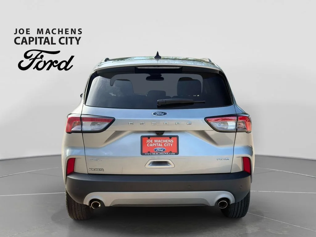 Used 2022 Iconic Silver Metallic Ford SEL image 6