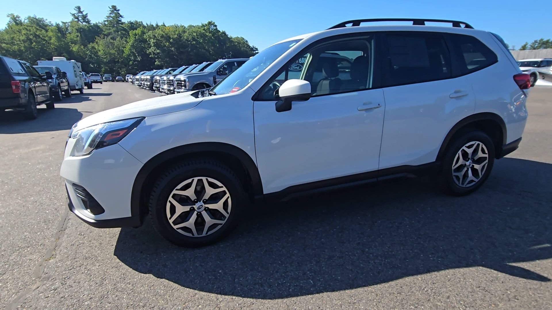 Certified Used 2024 Crystal White Pearl Subaru Premium image 16