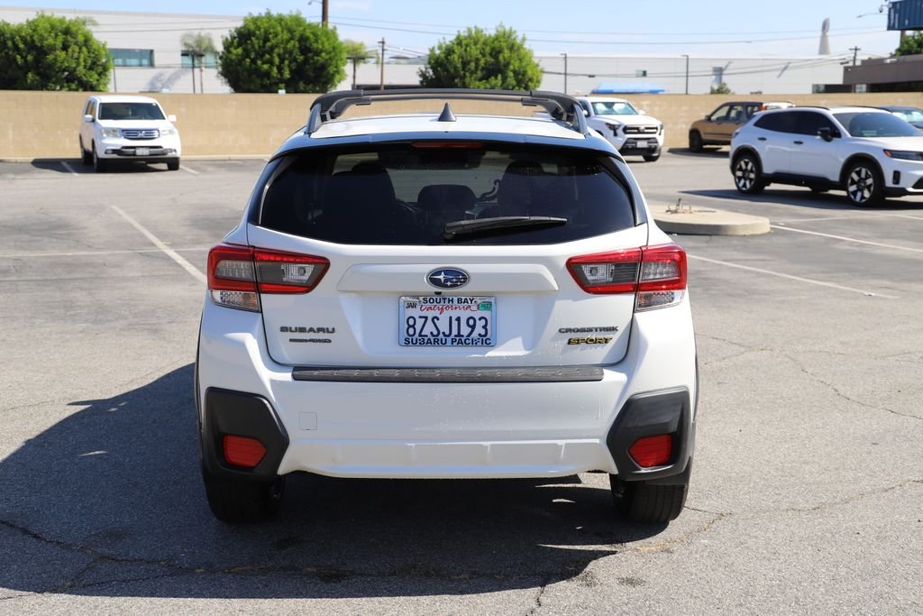 Used 2021 Crystal White Pearl Subaru Sport image 3