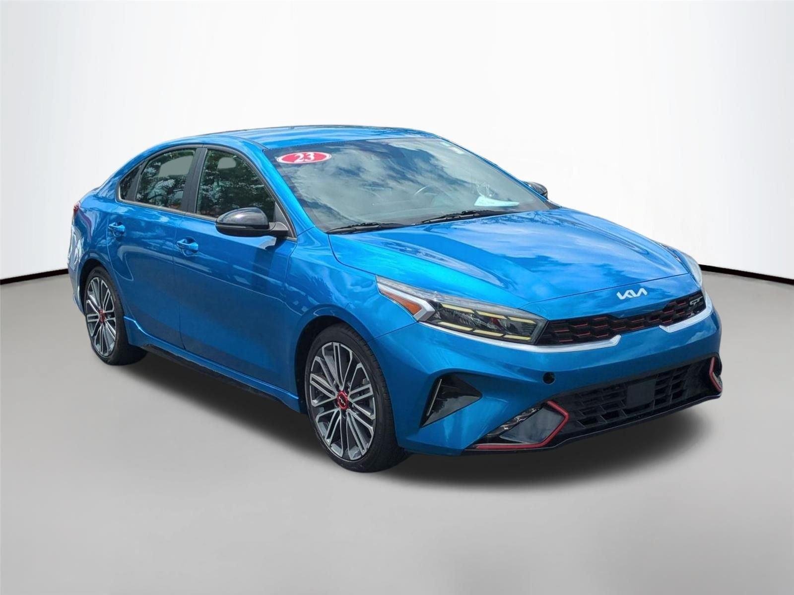 Used 2023 Sporty Blue Kia GT image 7