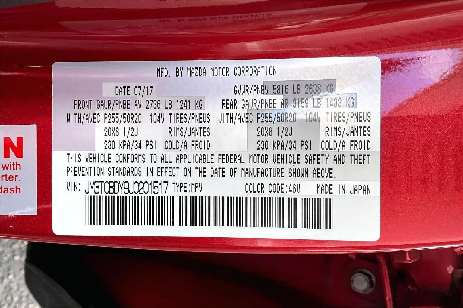 Used 2018 Soul Red Crystal Metallic Mazda Grand Touring image 37