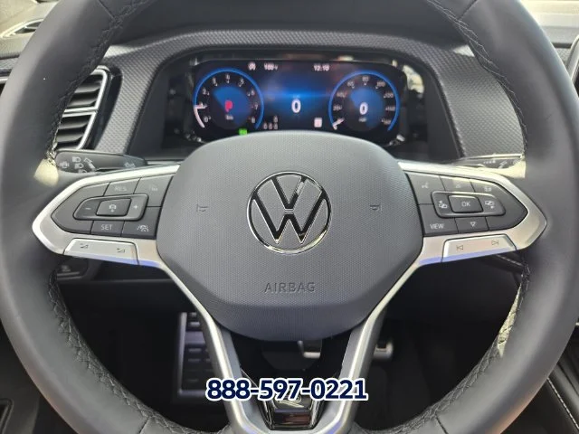 New 2026 Deep Black Pearl Volkswagen 2.0T SEL R-Line Black image 19