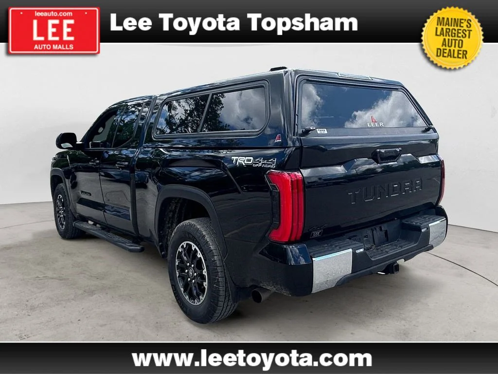 Certified Used 2025 Midnight Black Metallic Toyota SR5 image 3