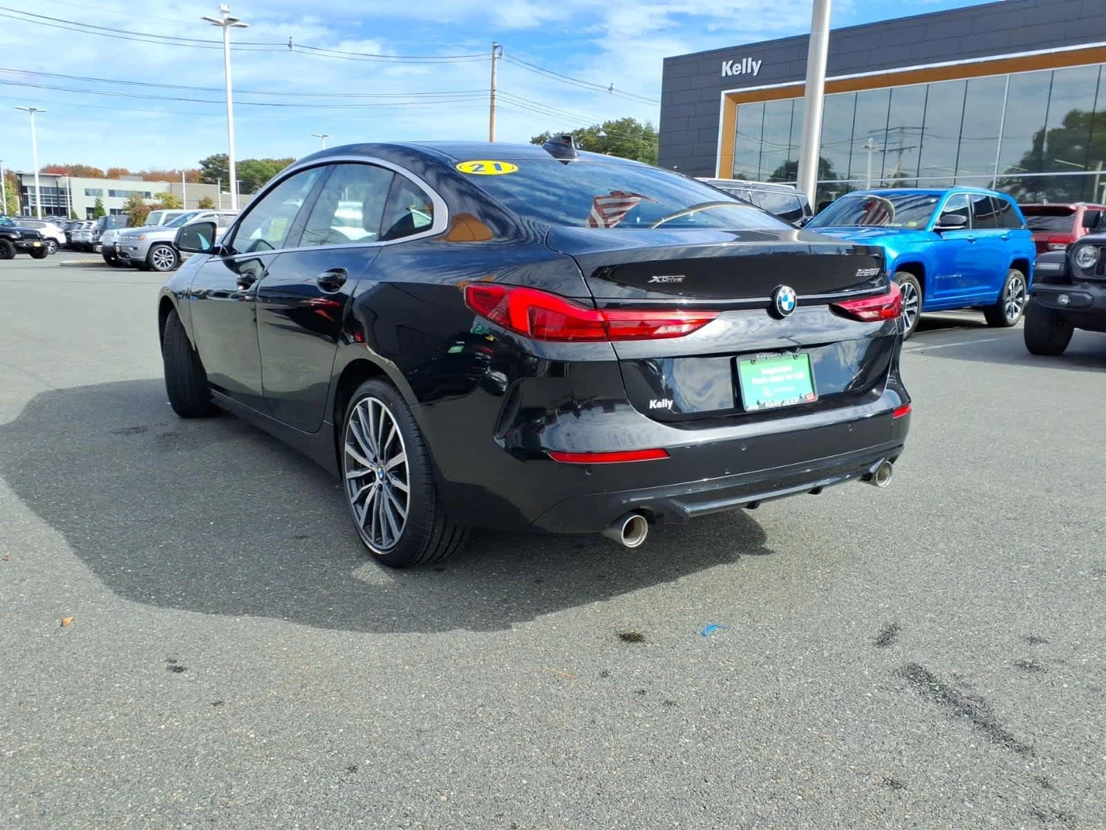Certified Used 2021 Black Sapphire Metallic BMW 228i xDrive image 11