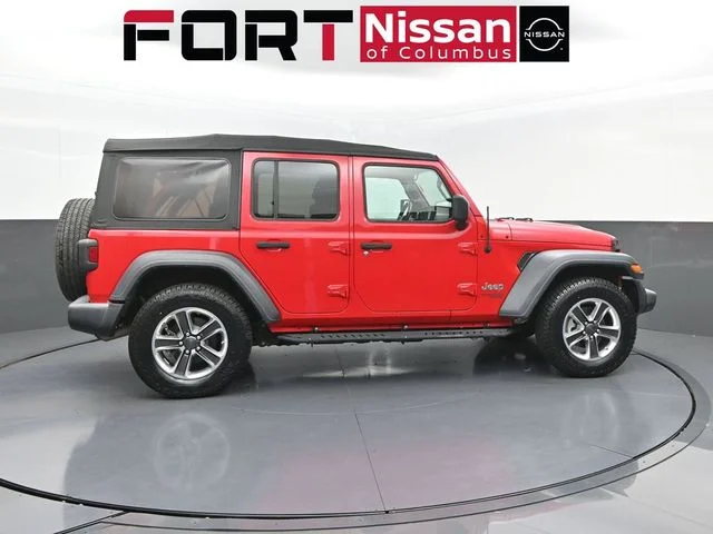 Used 2018 Red Jeep Unlimited Sport S image 8