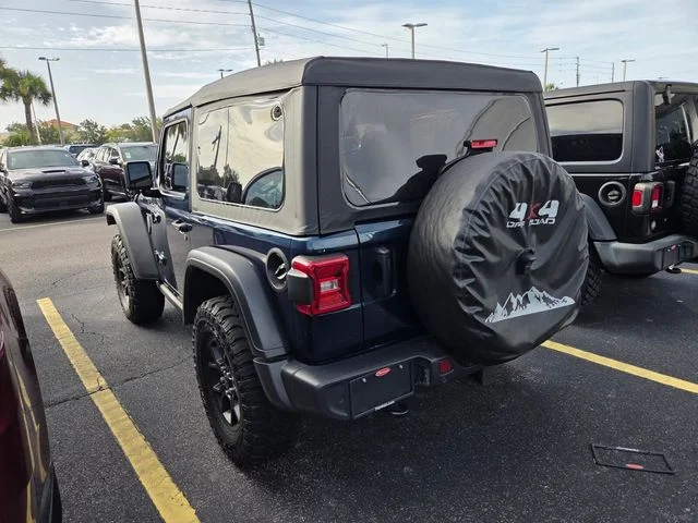 Certified Used 2025 Blue Jeep Willys image 4