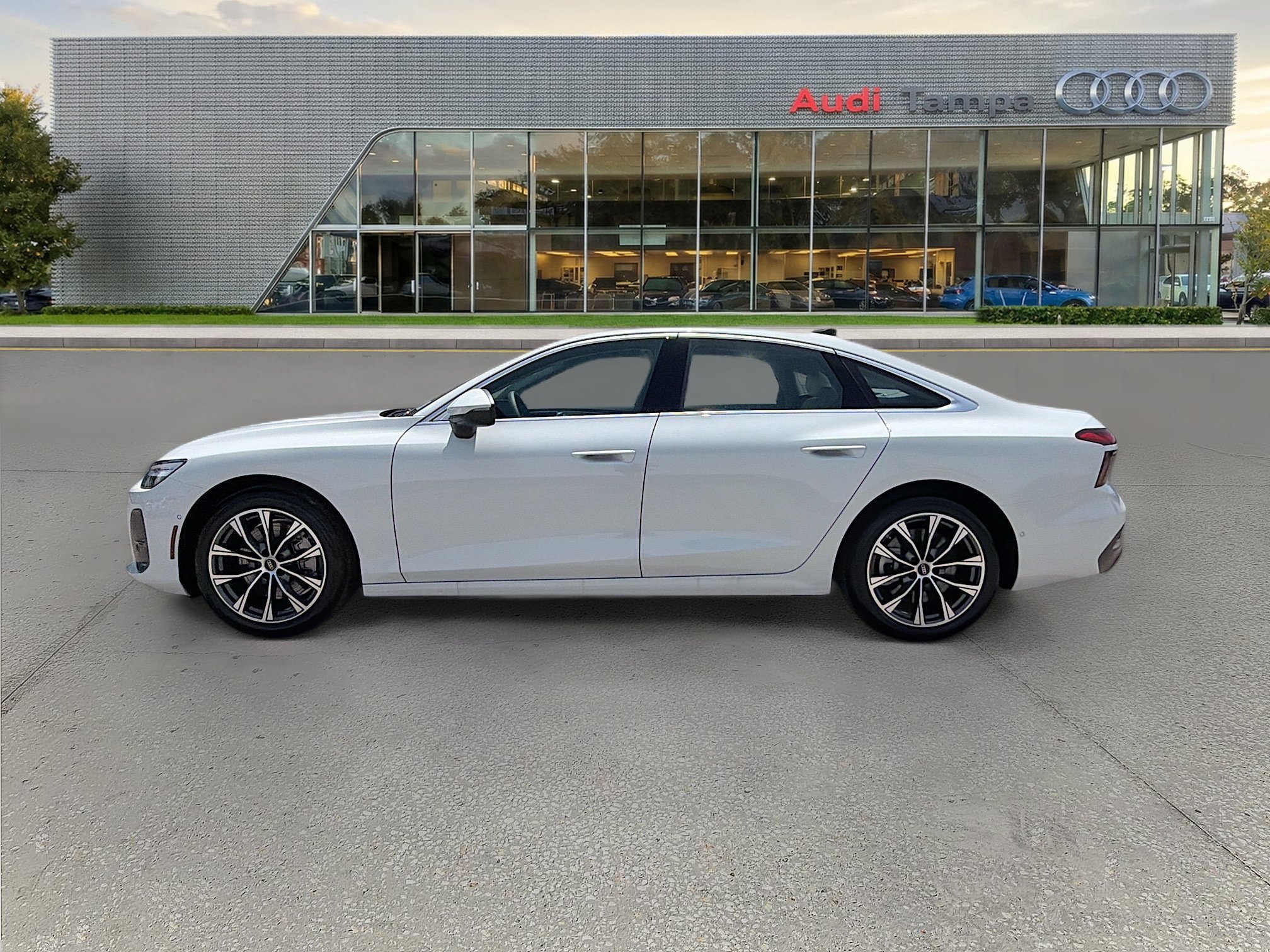 New 2026 Glacier White Metallic Audi Premium image 6