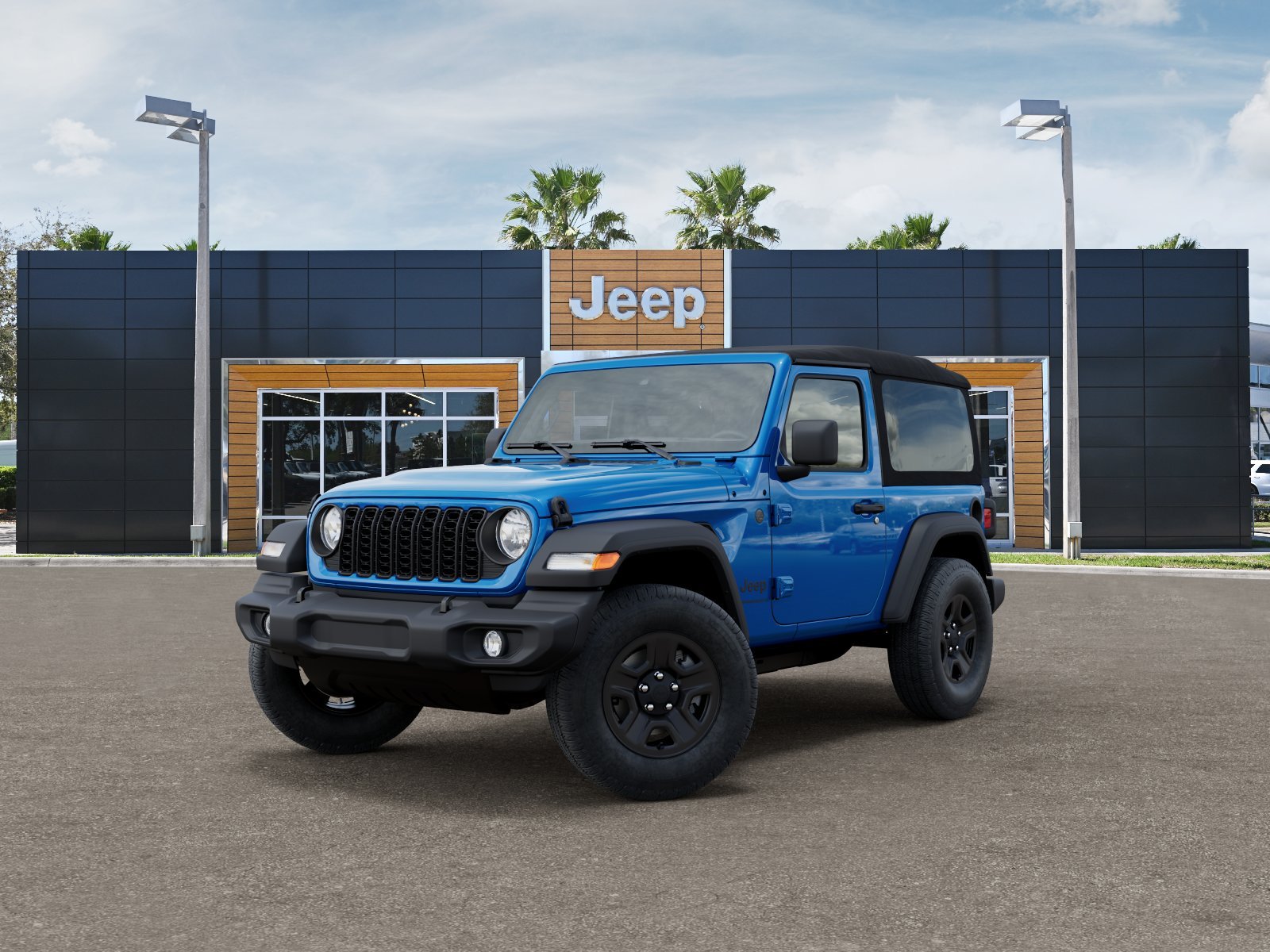 New 2026 Hydro Blue Pearlcoat Jeep Sport image 25