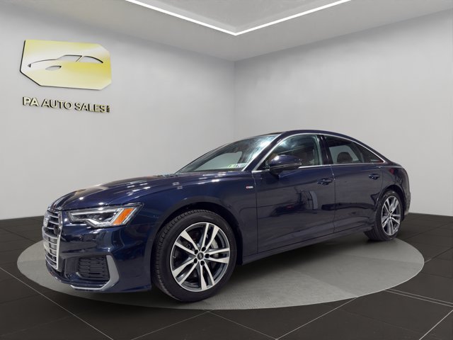 Used 2022 Blue Audi Premium Plus image 3