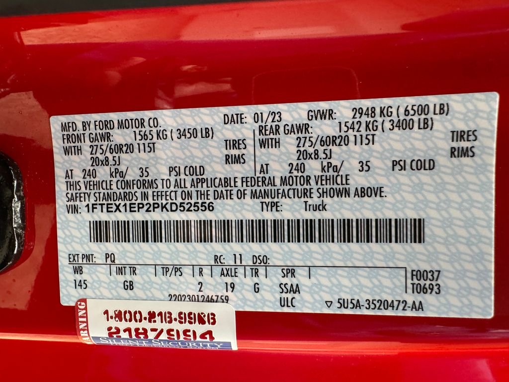 Certified Used 2023 Red Ford XL image 32