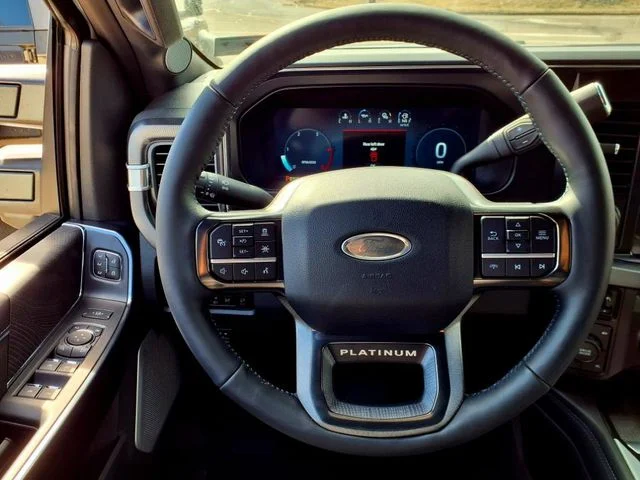 New 2025 Star White Metallic Tri-Coat Ford F-350® Platinum® image 11