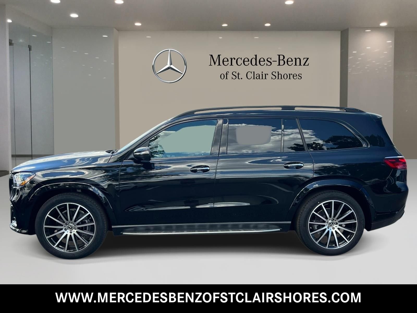 New 2026 Obsidian Black Metallic Mercedes-Benz GLS 580 image 2