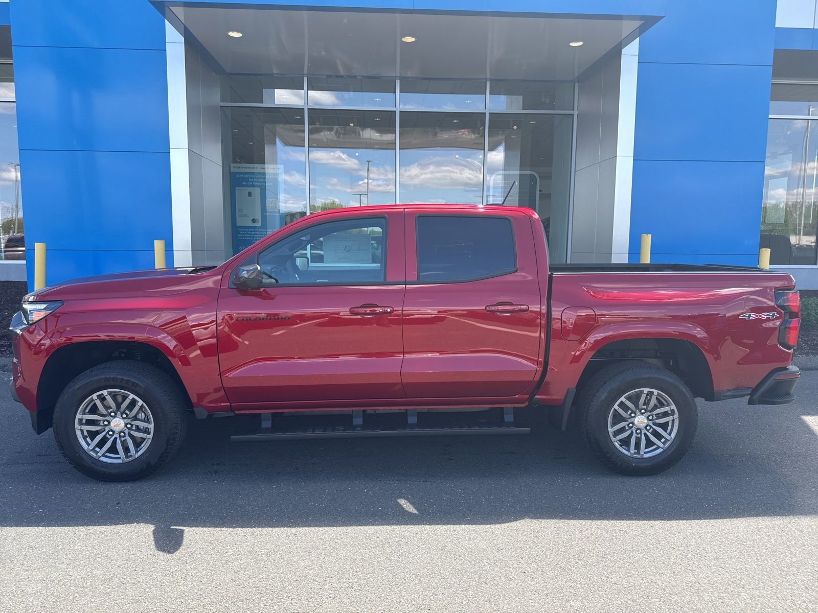 New 2026 Radiant Red Tintcoat Chevrolet LT with Convenience Package - Spray-On Bedliner image 9
