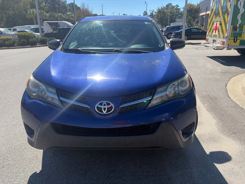 Used 2015 Blue Crush Metallic Toyota LE image 3