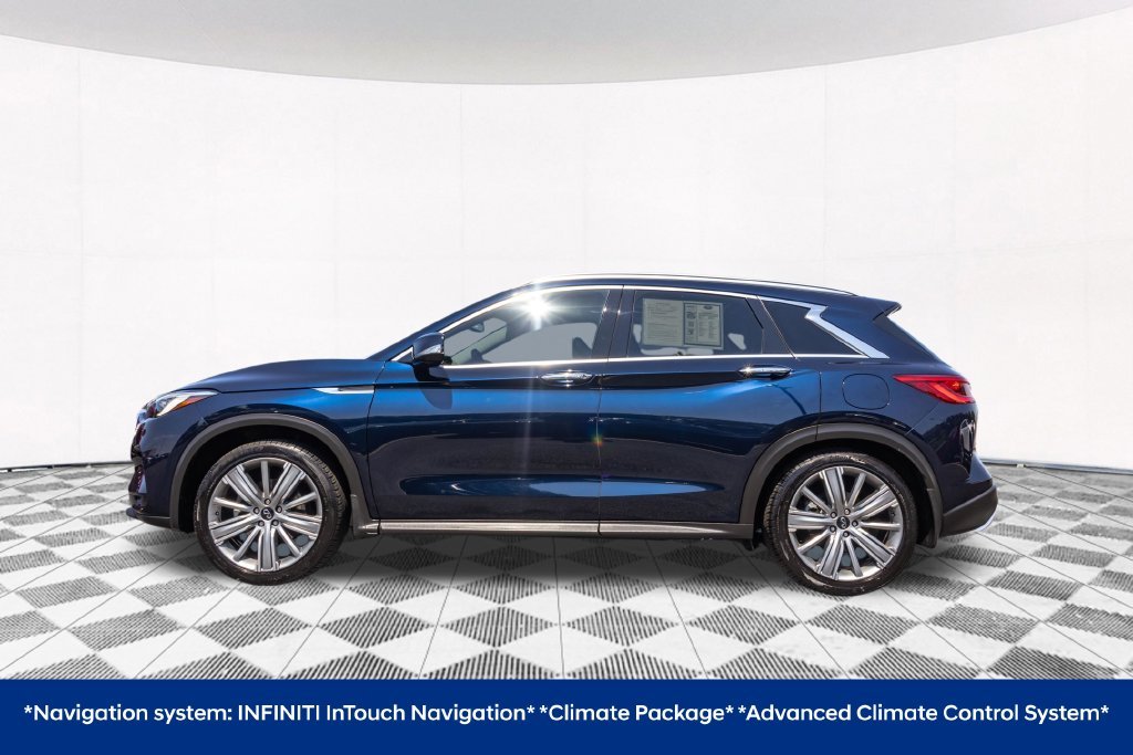 Used 2021 Blue INFINITI Sensory image 7