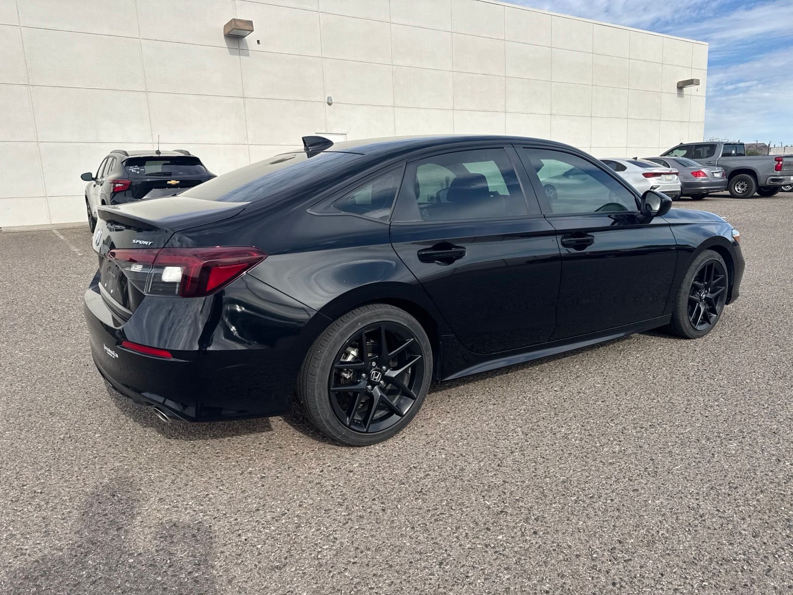 Certified Used 2025 Crystal Black Pearl Honda Sport image 5