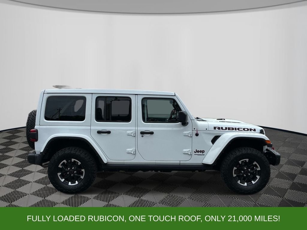 Used 2021 White Jeep Unlimited Rubicon image 8