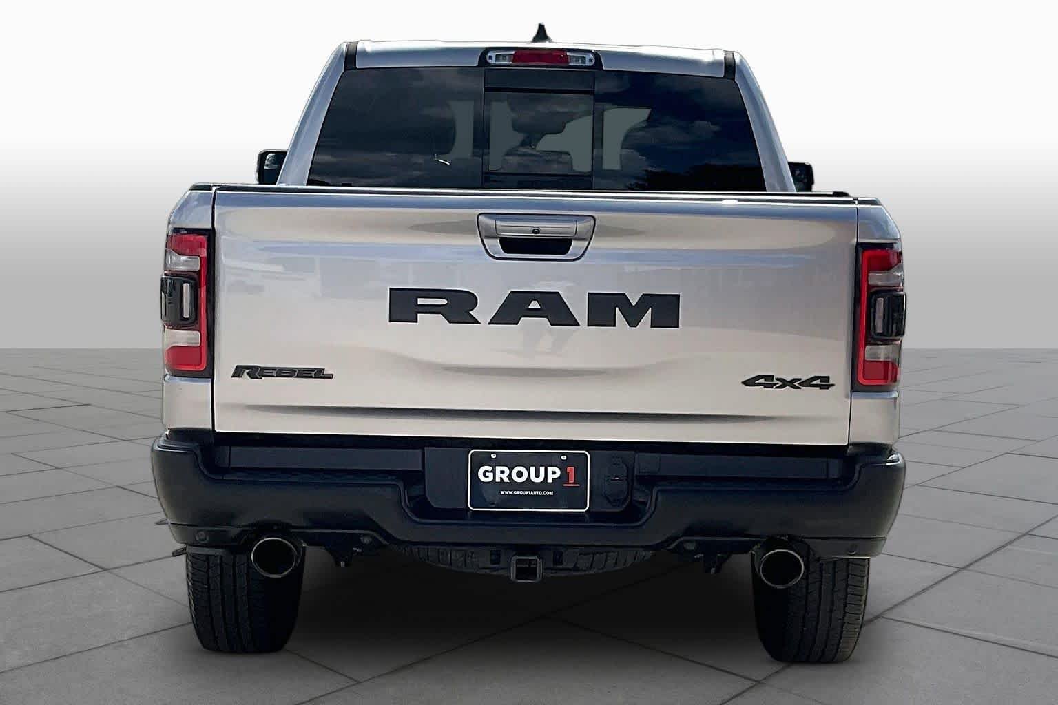 Used 2022 Billet Silver Metallic Clearcoat Ram Rebel image 5
