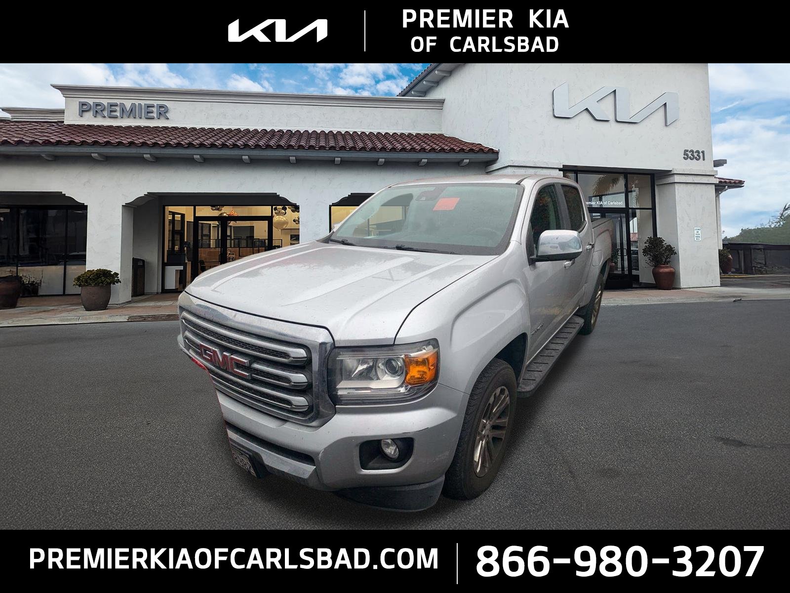 Used 2016 Silver GMC SLT image 1