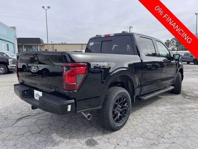 New 2026 Agate Black Metallic Ford XLT image 3