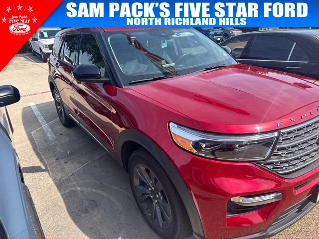 Used 2023 Red Ford XLT image 3