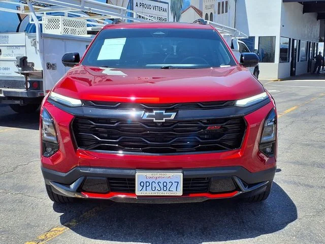 Certified Used 2025 Radiant Red Chevrolet RS image 2