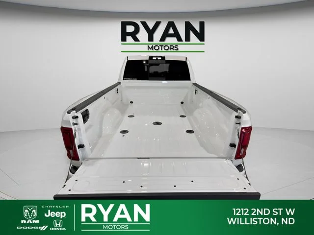 New 2026 Bright White Clear-Coat Exterior Paint RAM Laramie image 17
