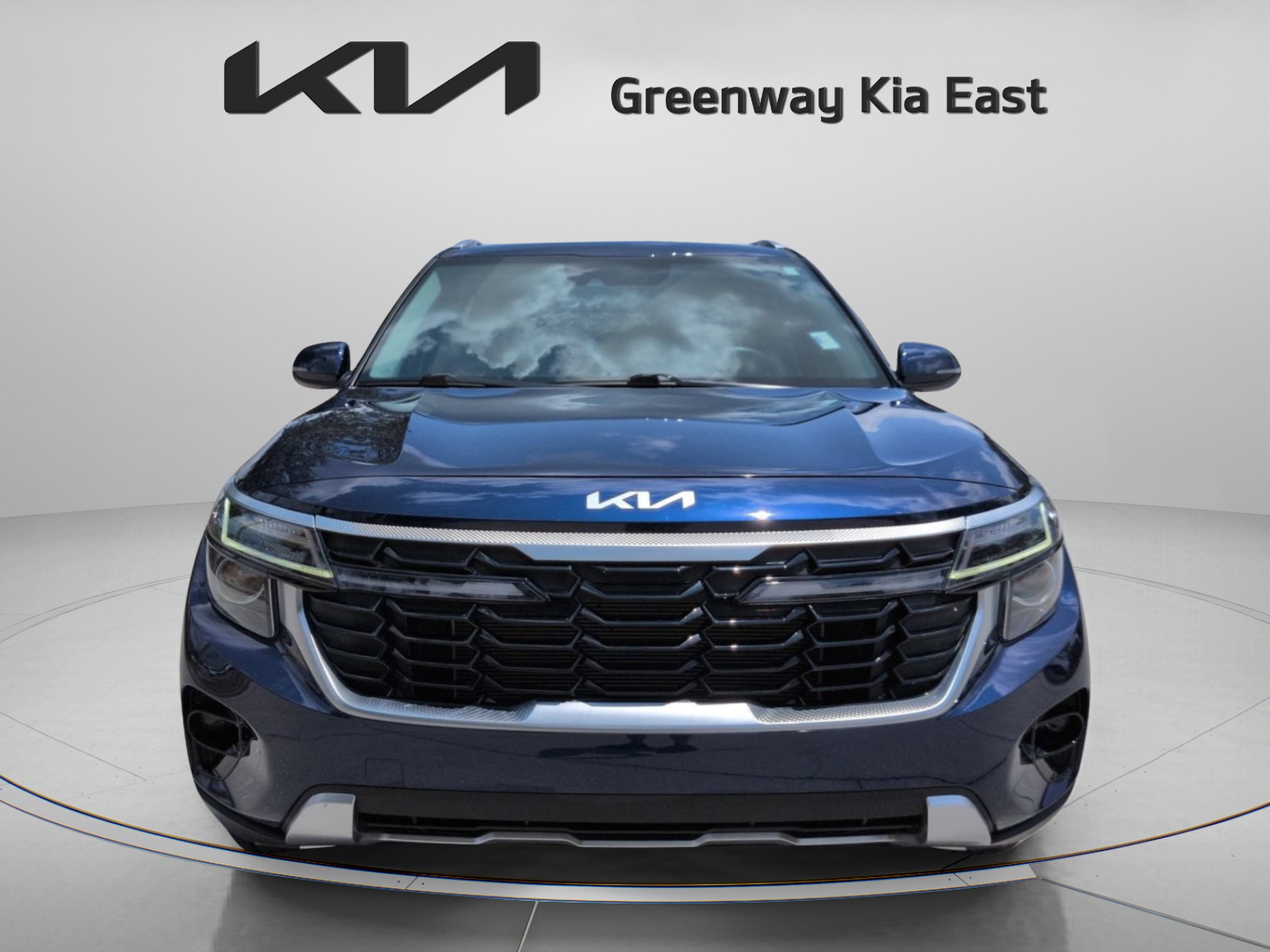 Certified Used 2024 Dark Ocean Blue Kia EX image 11