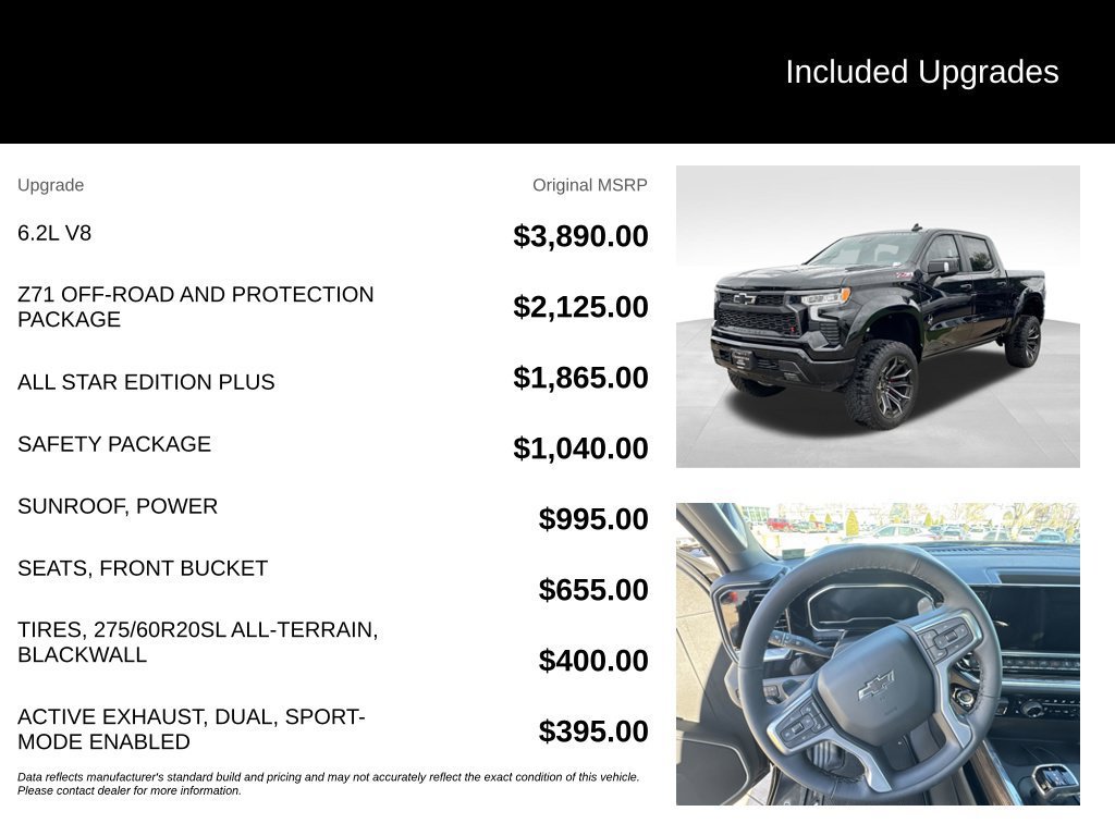 Used 2025 Black Chevrolet RST image 7