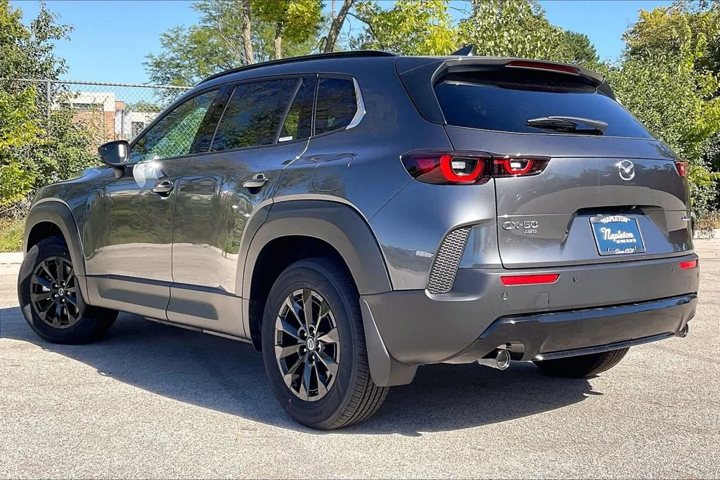 New 2026 Machine Gray Metallic Mazda Premium AWD image 3