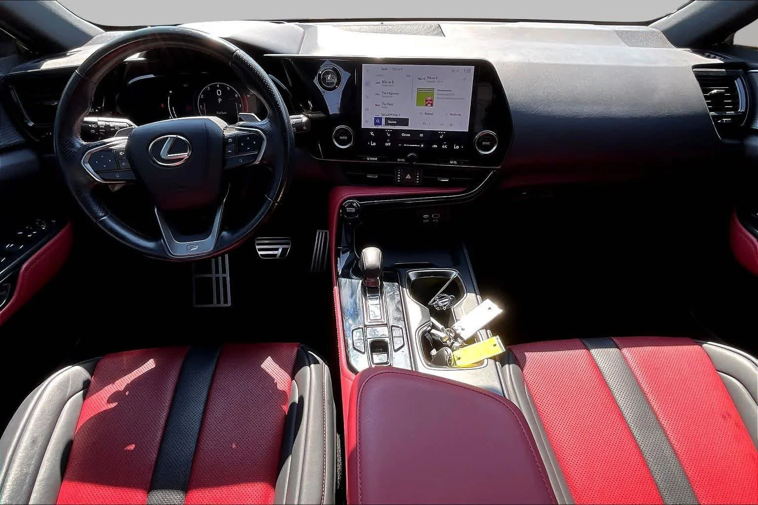 Used 2022 Cloudburst Gray Lexus F SPORT Handling image 15