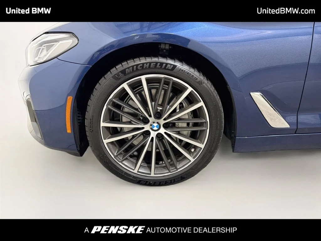 Certified Used 2023 Phytonic Blue Metallic BMW 540i xDrive image 9