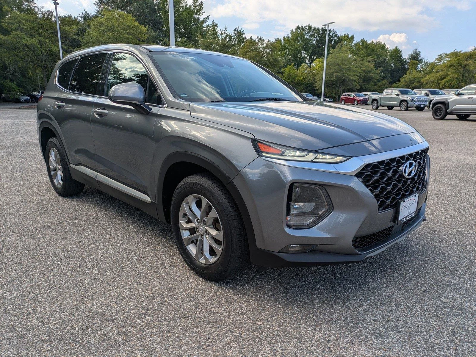 Used 2019 Machine Gray Hyundai SEL image 1