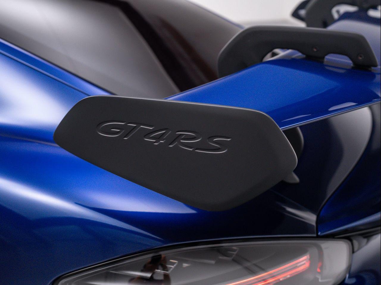 Used 2024 Gentian Blue Metallic Porsche GT4 RS image 28