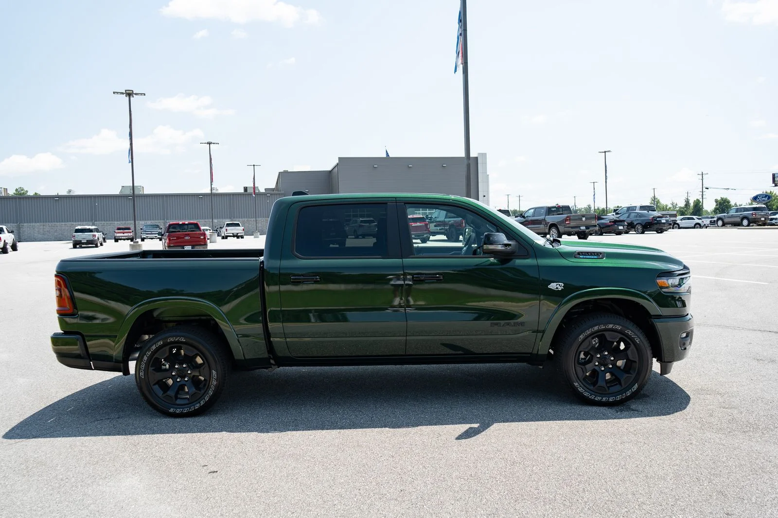 New 2026 Serrano-Green Metallic Exterior Paint RAM Big Horn/Lone Star image 11