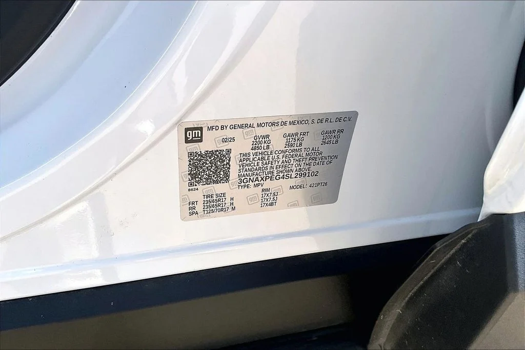 Certified Used 2025 White Chevrolet LT image 22