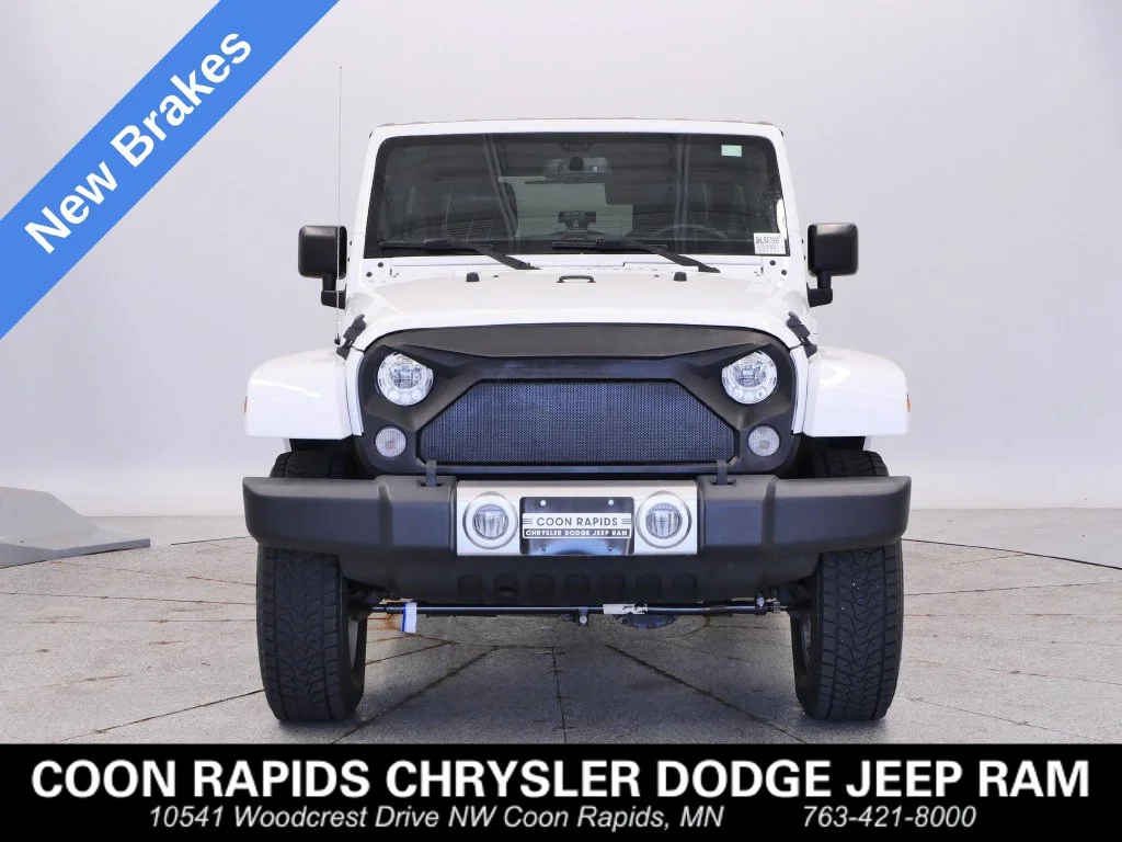 Certified Used 2017 White Jeep Unlimited Sahara image 8