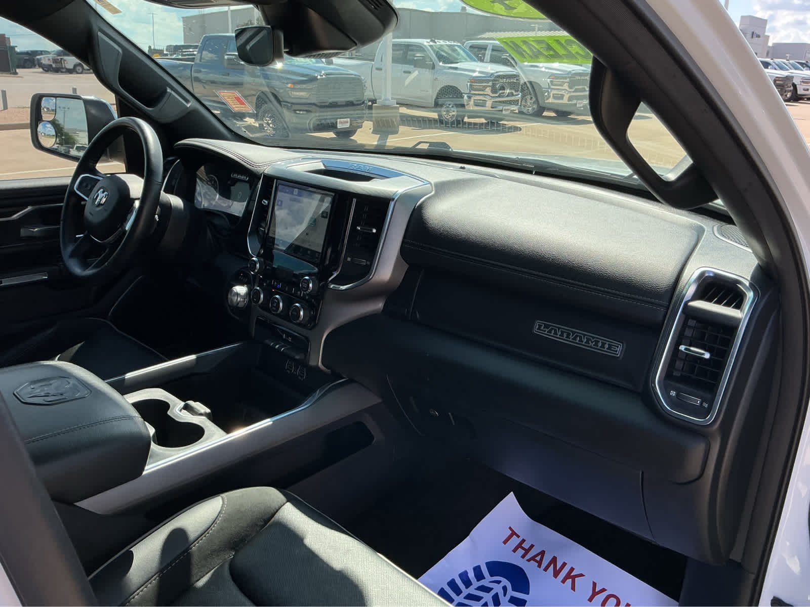 Used 2024 Bright White Clearcoat Ram Laramie image 21